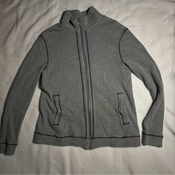 Michael Kors Other - Michael Kors Gray Zip-Up Sweater
